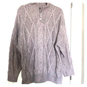 NWT Express soft cable knit sweater